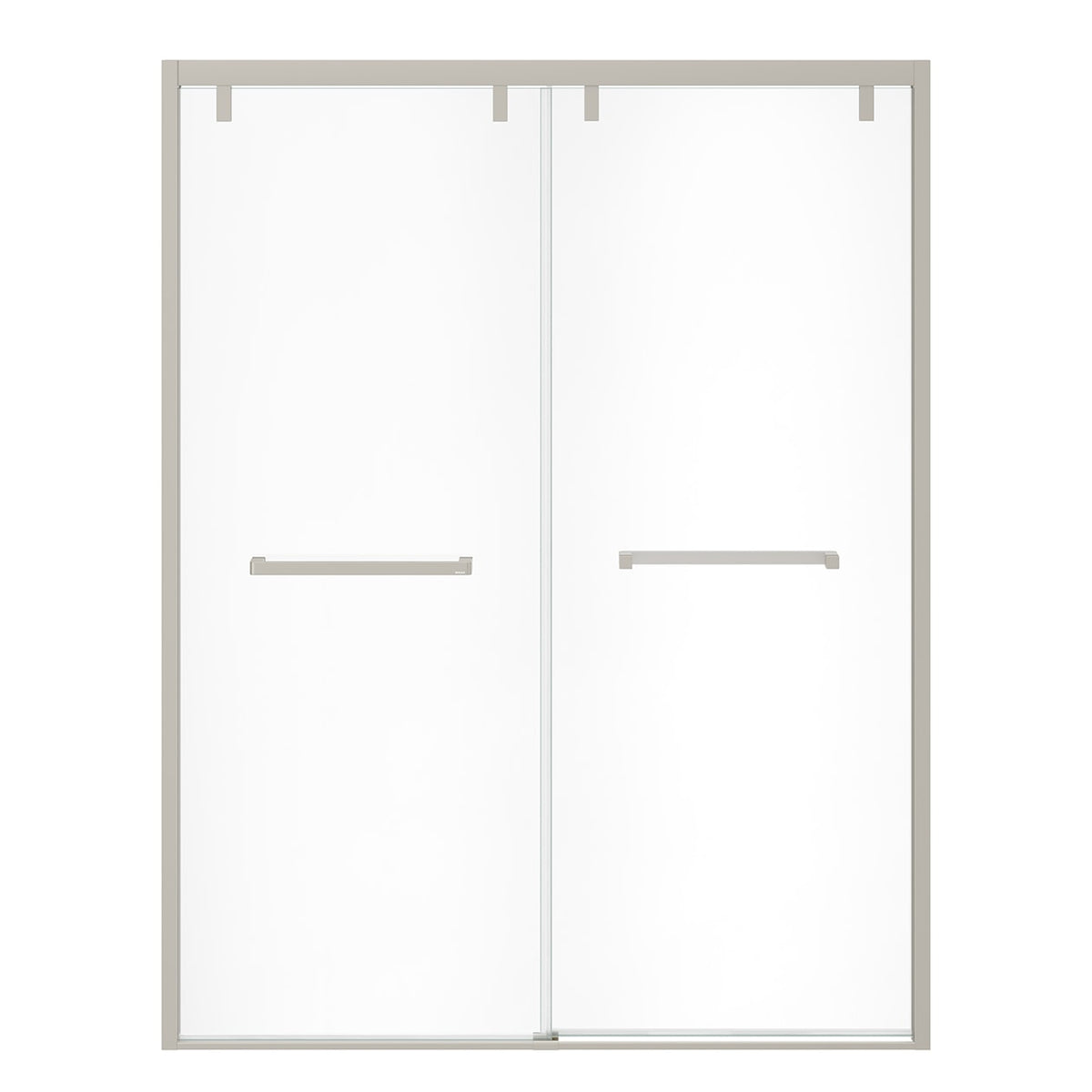 Maax Uptown 56-59 x 76 in 8 mm Bypass Shower Door for Alcove Installation - image 8