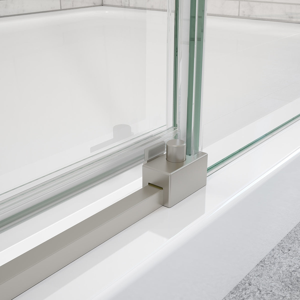 Maax Uptown 56-59 x 76 in 8 mm Sliding Shower Door for Alcove Installation - image 23