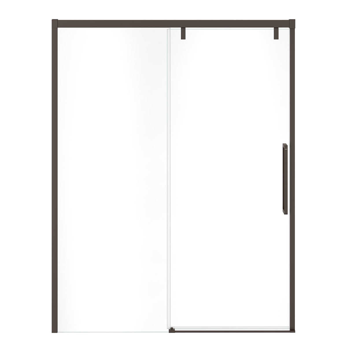 Maax Uptown 56-59 x 76 in 8 mm Sliding Shower Door for Alcove Installation - image 8