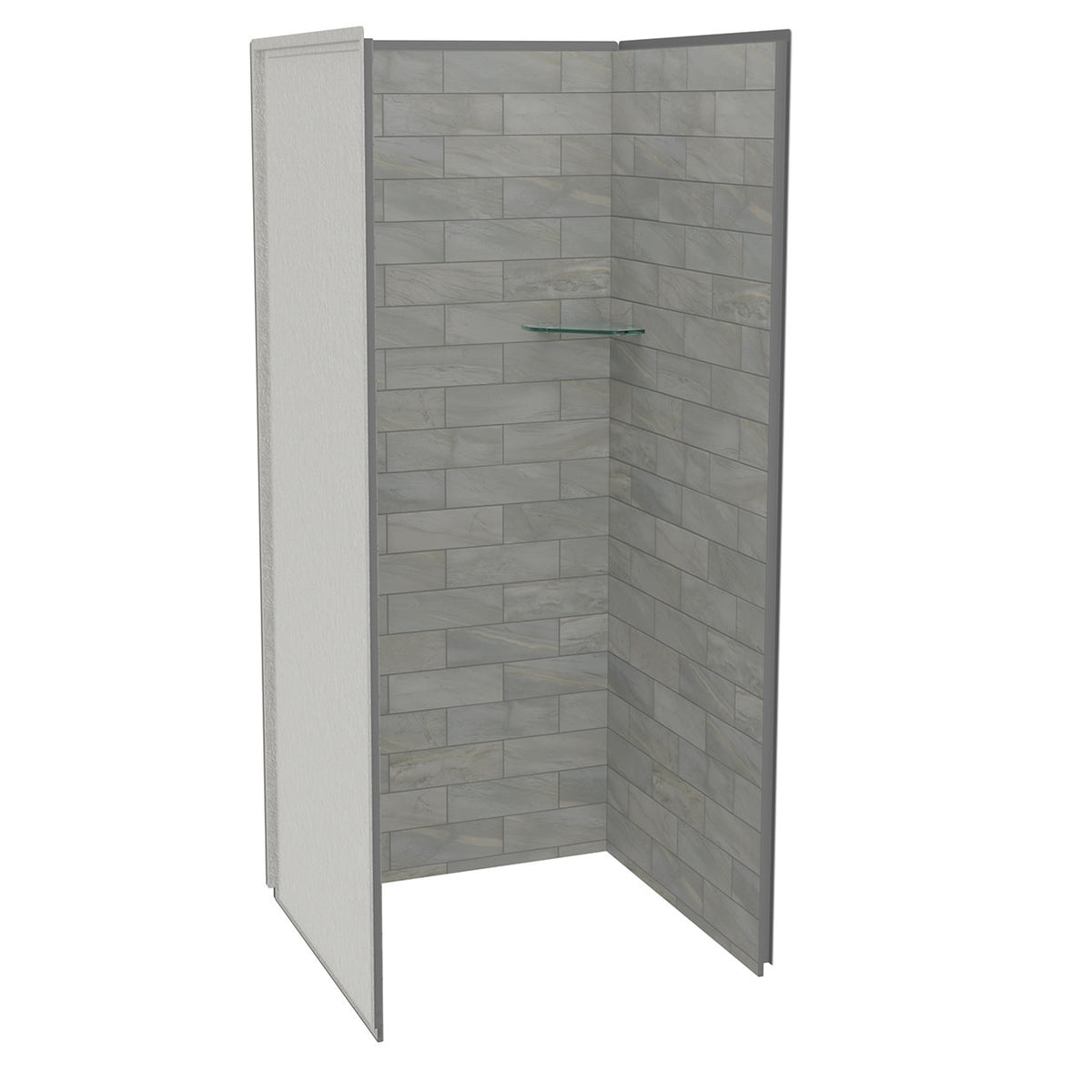 Maax Utile 3636 Composite Direct-to-Stud Three-Piece Alcove Shower Wall Kit - image 5