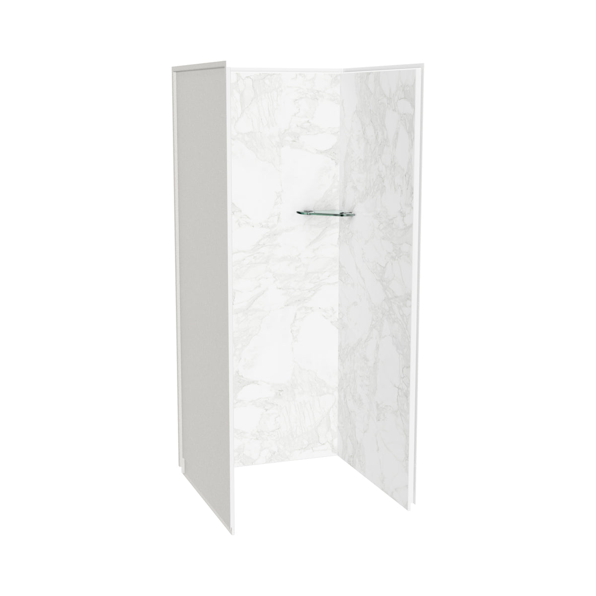 Maax Utile 3636 Composite Direct-to-Stud Three-Piece Alcove Shower Wall Kit - image 9