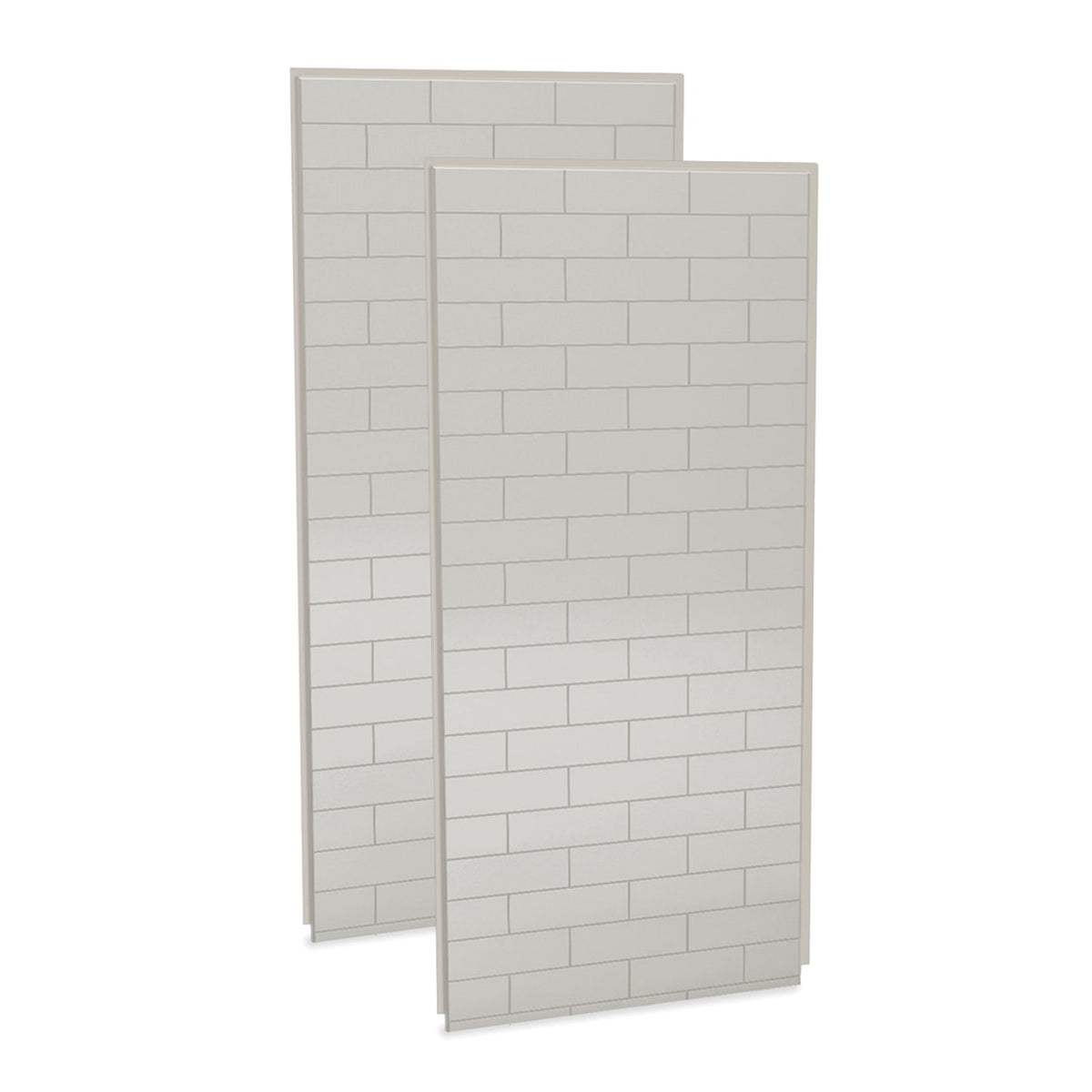 Maax Utile 3636 Composite Direct-to-Stud Two-Piece Corner Shower Wall Kit - image 4