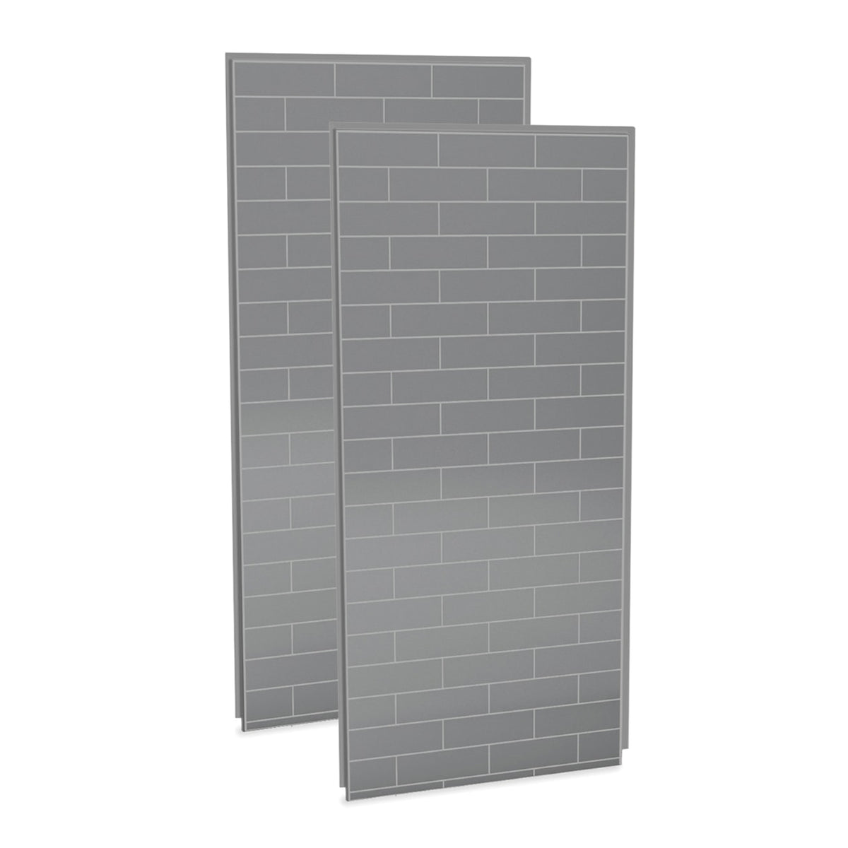 Maax Utile 3636 Composite Direct-to-Stud Two-Piece Corner Shower Wall Kit - image 6