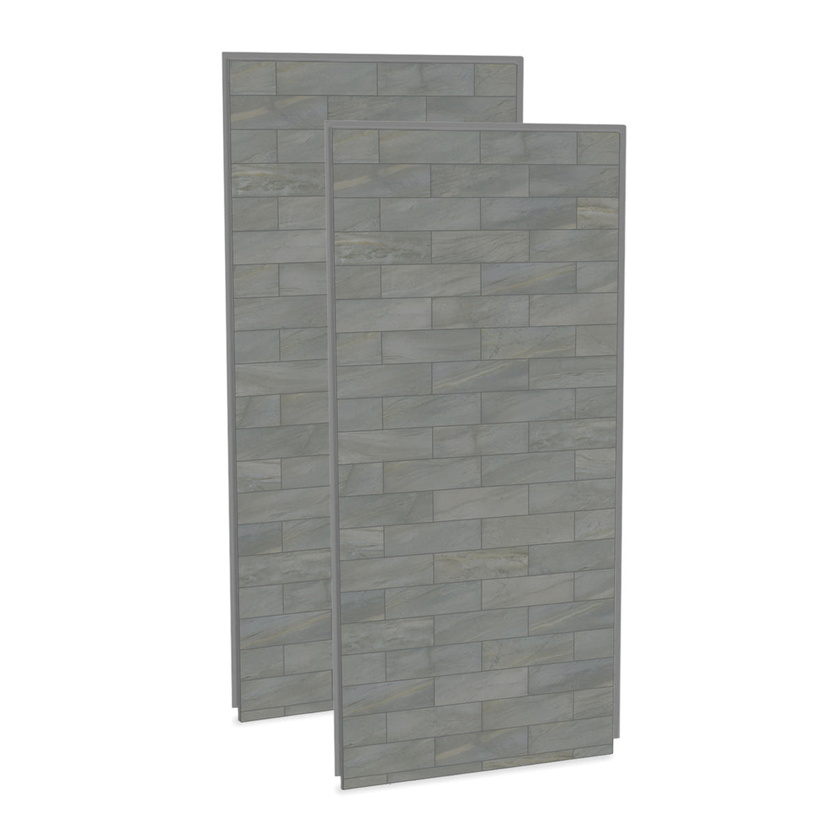 Maax Utile 3636 Composite Direct-to-Stud Two-Piece Corner Shower Wall Kit - image 10
