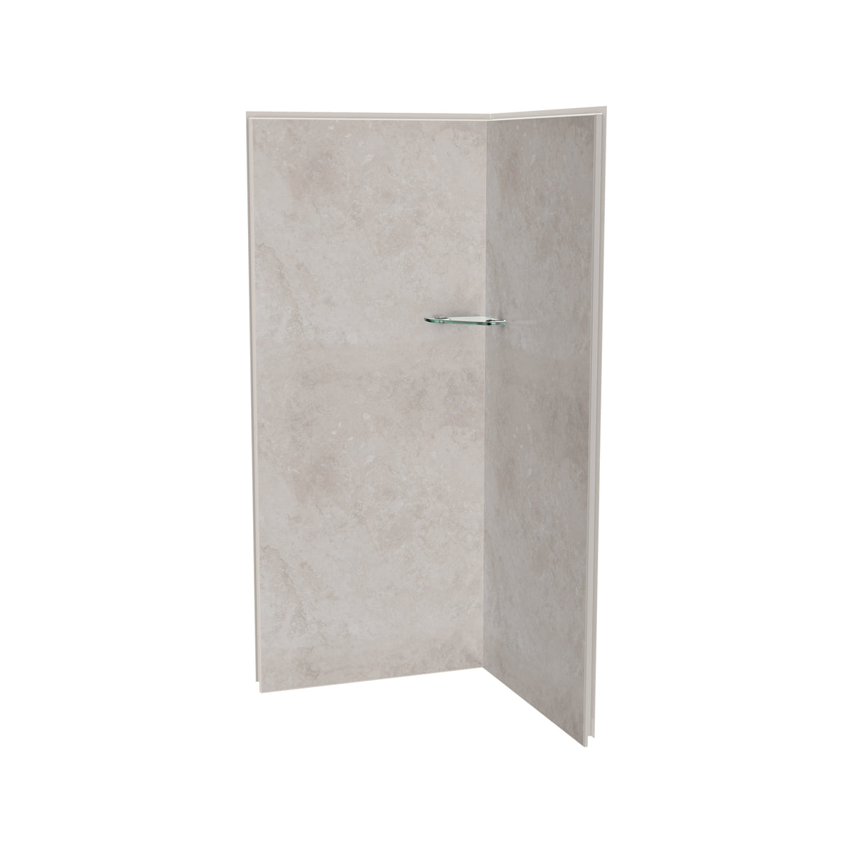 Maax Utile 3636 Composite Direct-to-Stud Two-Piece Corner Shower Wall Kit - image 17