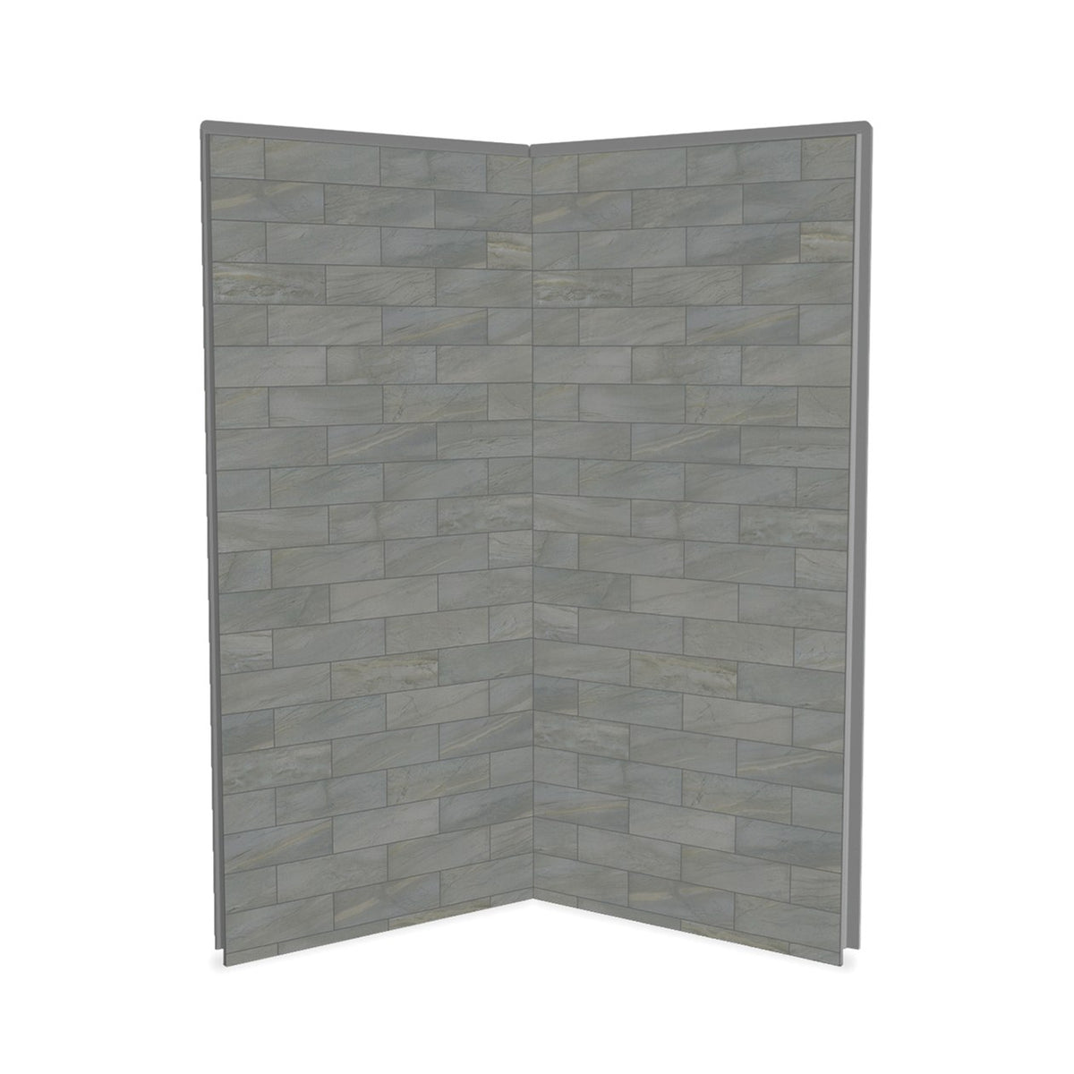 Maax Utile 3636 Composite Direct-to-Stud Two-Piece Corner Shower Wall Kit - image 9