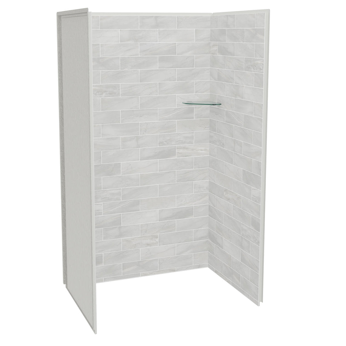 Maax Utile 4832 Composite Direct-to-Stud Three-Piece Alcove Shower Wall Kit - image 10