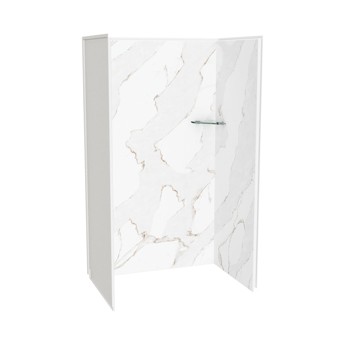 Maax Utile 4832 Composite Direct-to-Stud Three-Piece Alcove Shower Wall Kit - image 13