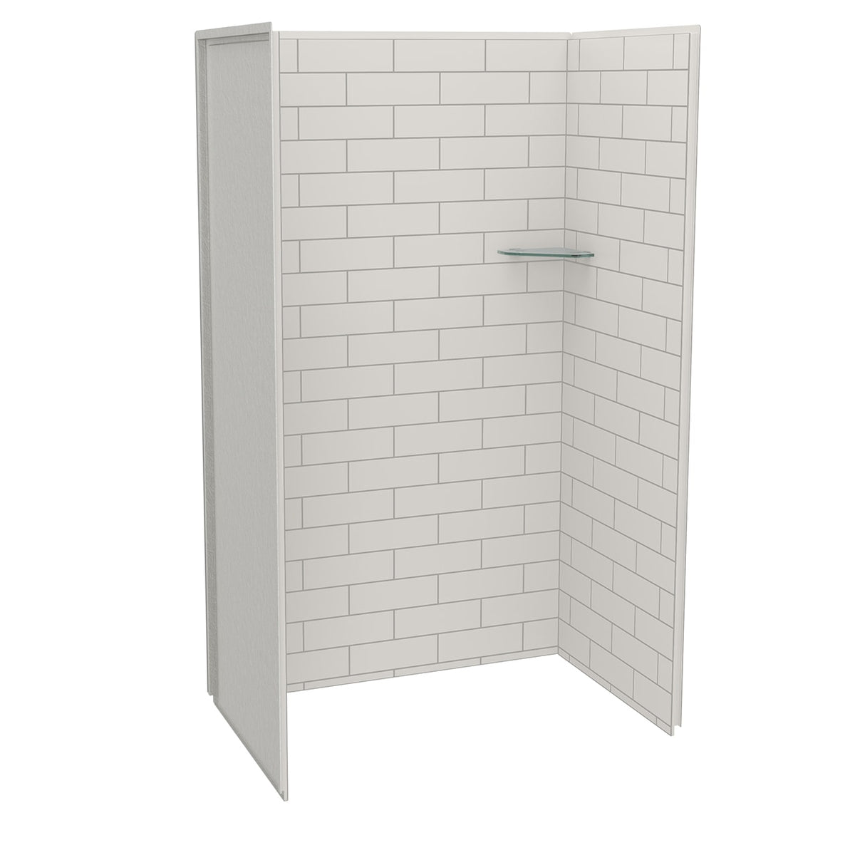 Maax Utile 4832 Composite Direct-to-Stud Three-Piece Alcove Shower Wall Kit - image 3