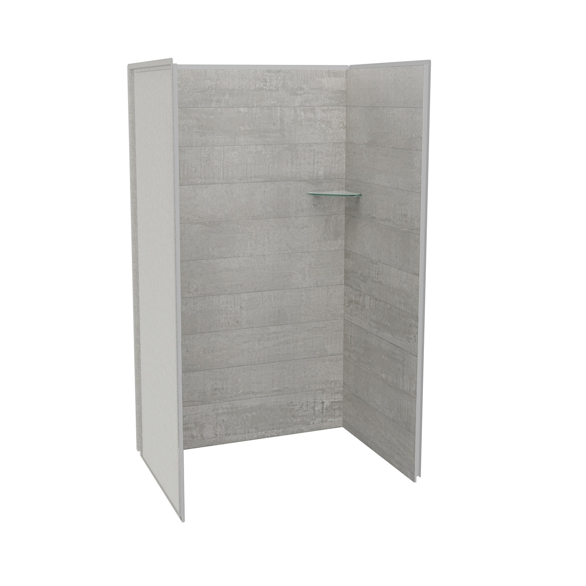 Maax Utile 4832 Composite Direct-to-Stud Three-Piece Alcove Shower Wall Kit - image 3