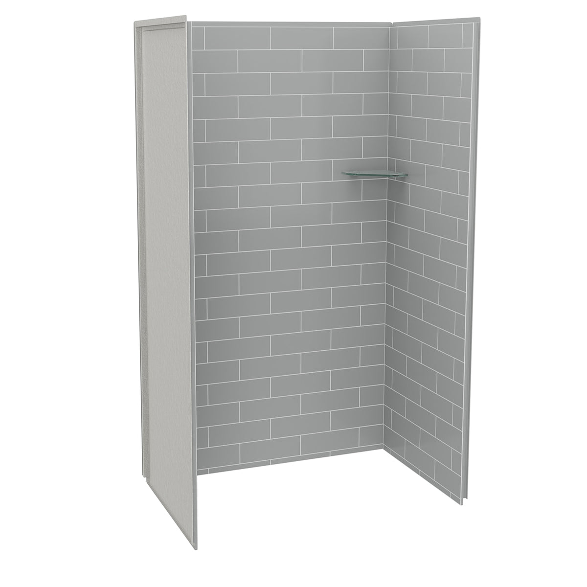 Maax Utile 4832 Composite Direct-to-Stud Three-Piece Alcove Shower Wall Kit - image 4
