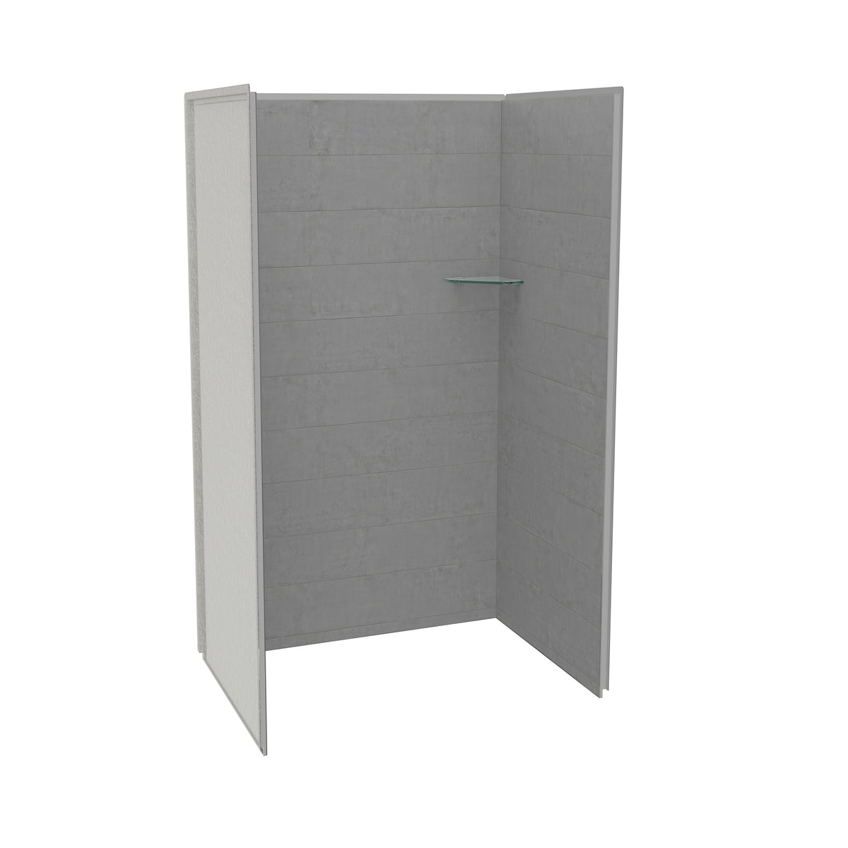 Maax Utile 4832 Composite Direct-to-Stud Three-Piece Alcove Shower Wall Kit - image 4