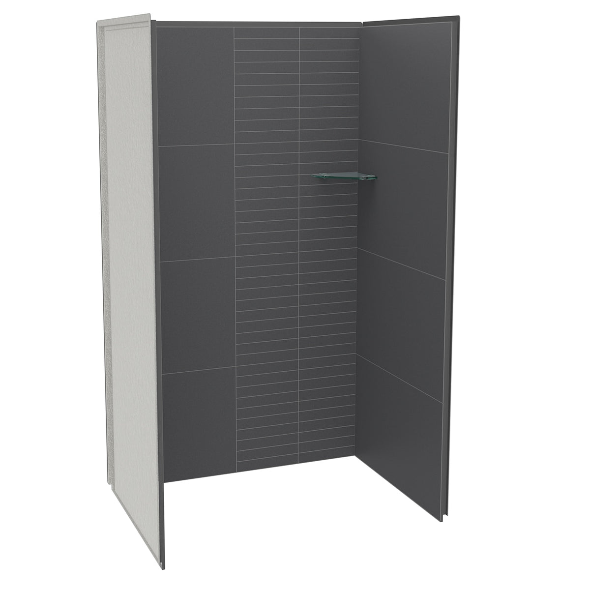 Maax Utile 4832 Composite Direct-to-Stud Three-Piece Alcove Shower Wall Kit - image 8
