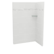 Maax Utile 4832 Composite Direct-to-Stud Two-Piece Corner Shower Wall Kit
