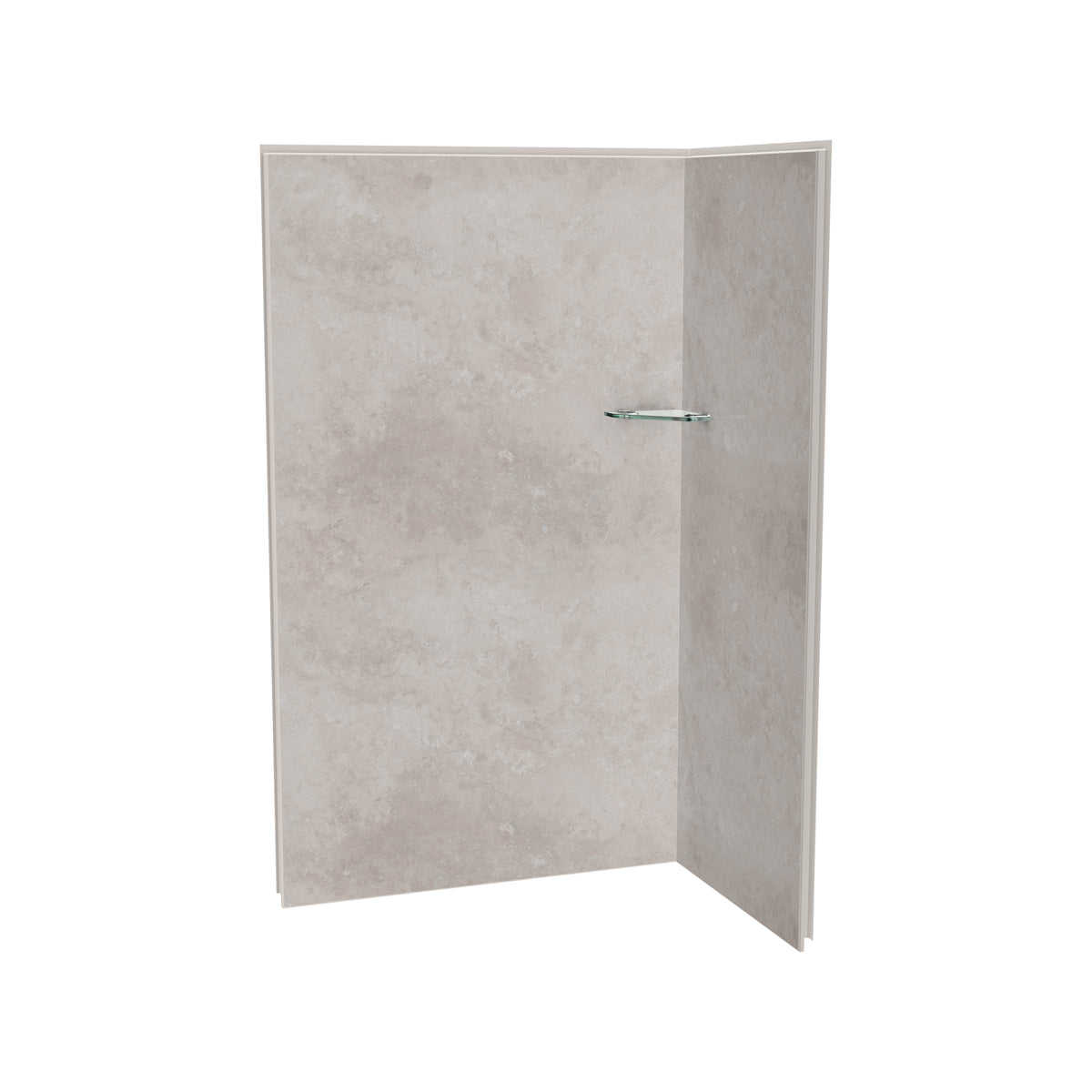 Maax Utile 4832 Composite Direct-to-Stud Two-Piece Corner Shower Wall Kit - image 19