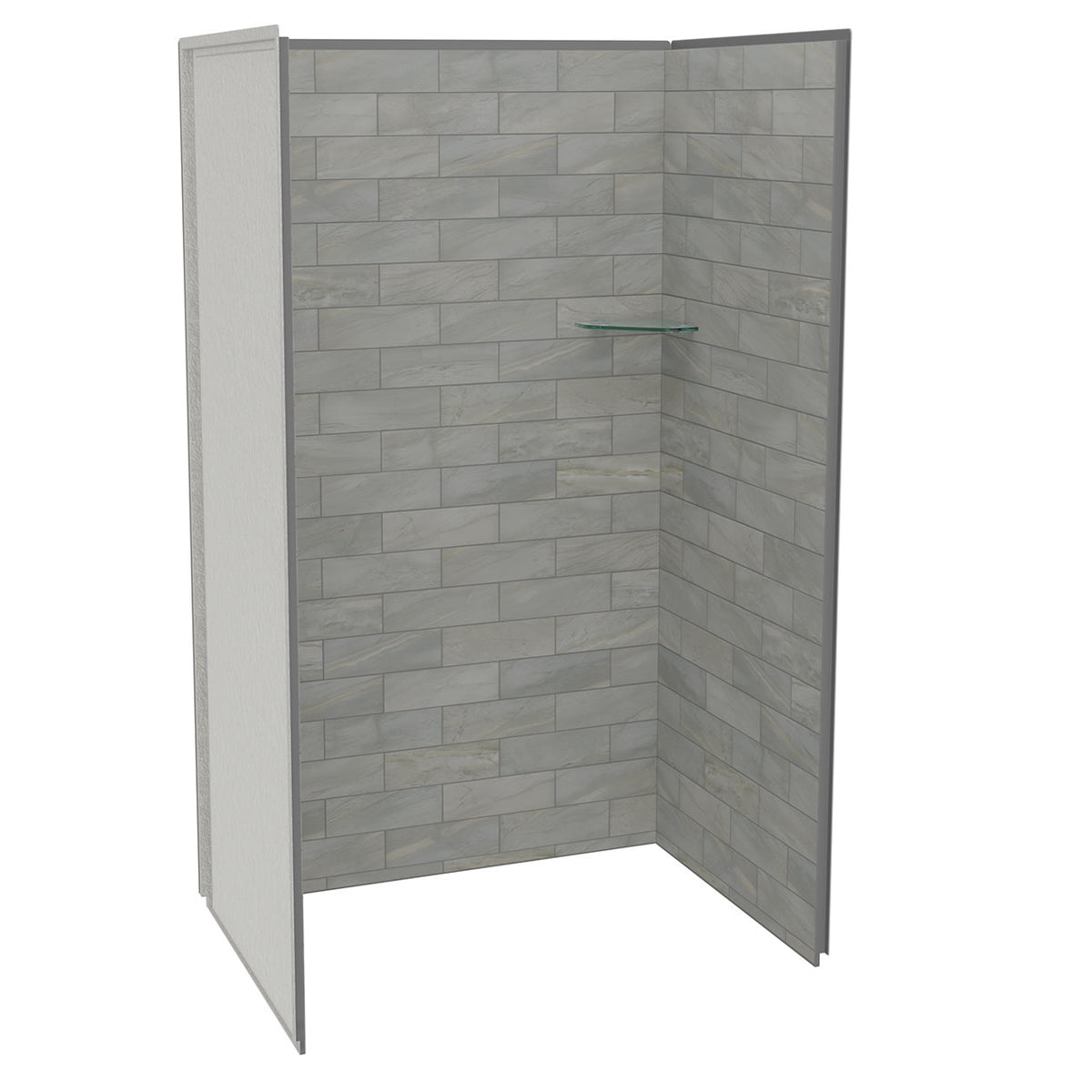 Maax Utile 4836 Composite Direct-to-Stud Three-Piece Alcove Shower Wall Kit - image 11