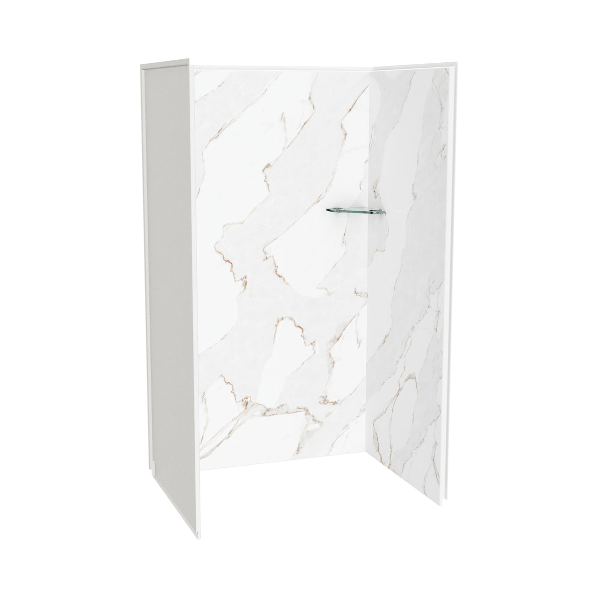 Maax Utile 4836 Composite Direct-to-Stud Three-Piece Alcove Shower Wall Kit - image 13
