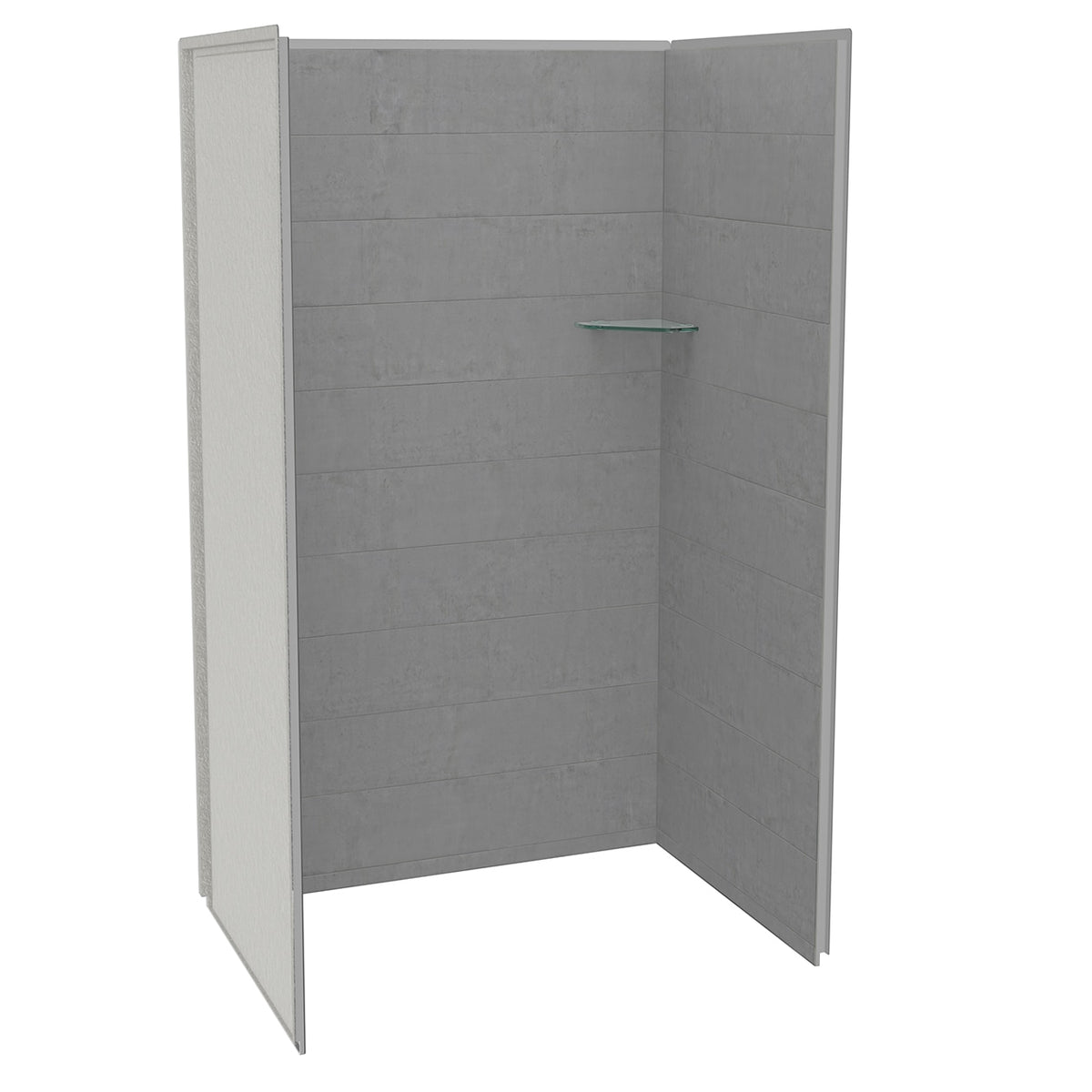 Maax Utile 4836 Composite Direct-to-Stud Three-Piece Alcove Shower Wall Kit - image 4