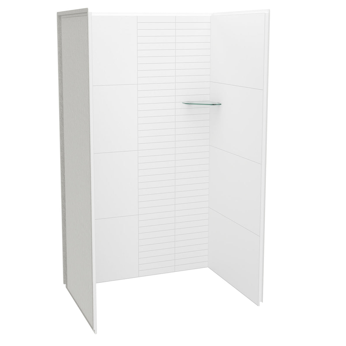 Maax Utile 4836 Composite Direct-to-Stud Three-Piece Alcove Shower Wall Kit - image 6