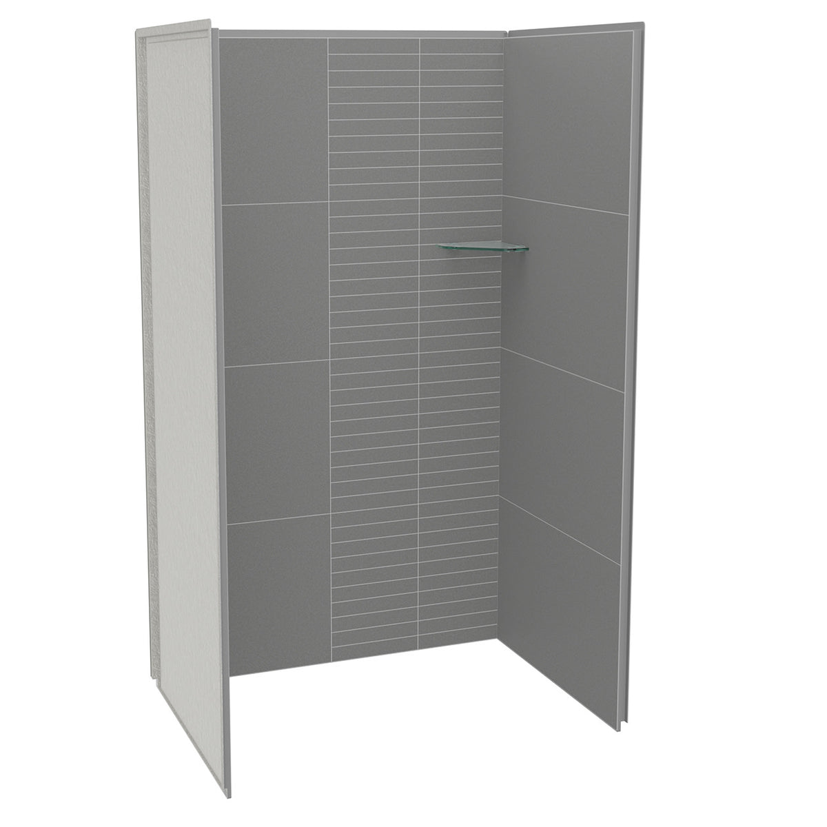 Maax Utile 4836 Composite Direct-to-Stud Three-Piece Alcove Shower Wall Kit - image 7