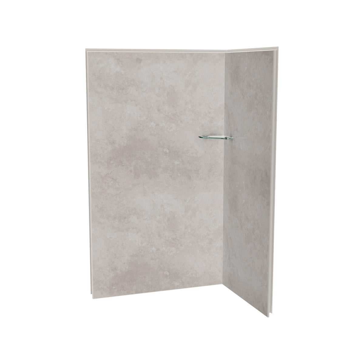 Maax Utile 4836 Composite Direct-to-Stud Two-Piece Corner Shower Wall Kit - image 17
