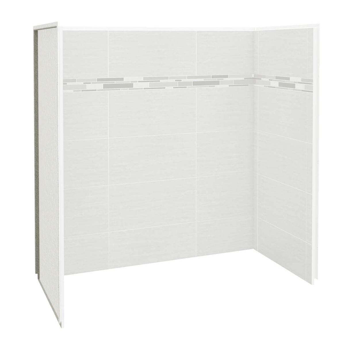 Maax Utile 6030 Composite Direct-to-Stud Three-Piece Tub Wall Kit - image 2