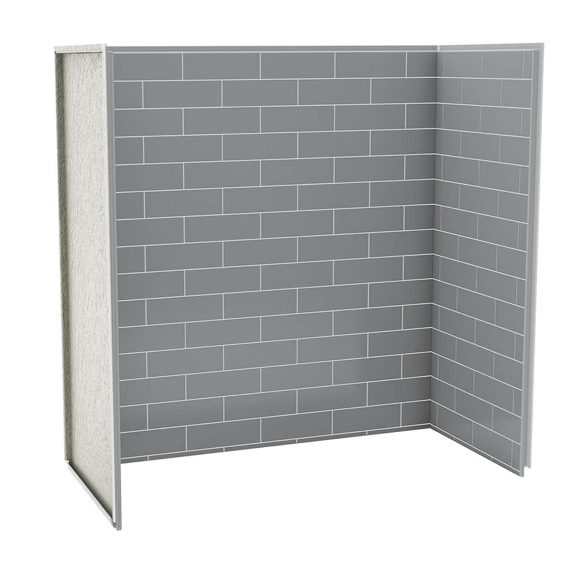 Maax Utile 6030 Composite Direct-to-Stud Three-Piece Tub Wall Kit - image 5