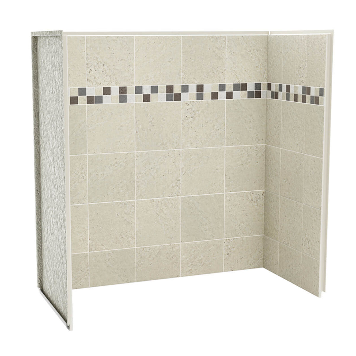 Maax Utile 6030 Composite Direct-to-Stud Three-Piece Tub Wall Kit - image 6