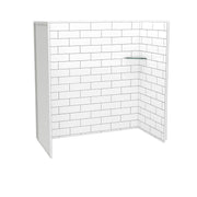 Maax Utile 6030 Composite Direct-to-Stud Three-Piece Tub Wall Kit