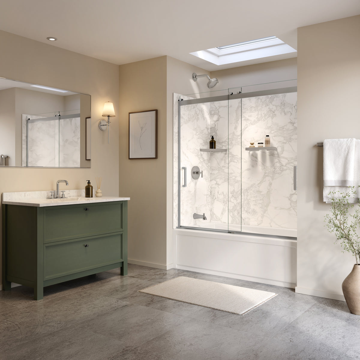 Maax Utile 6030 Composite Direct-to-Stud Three-Piece Tub Wall Kit - image 10