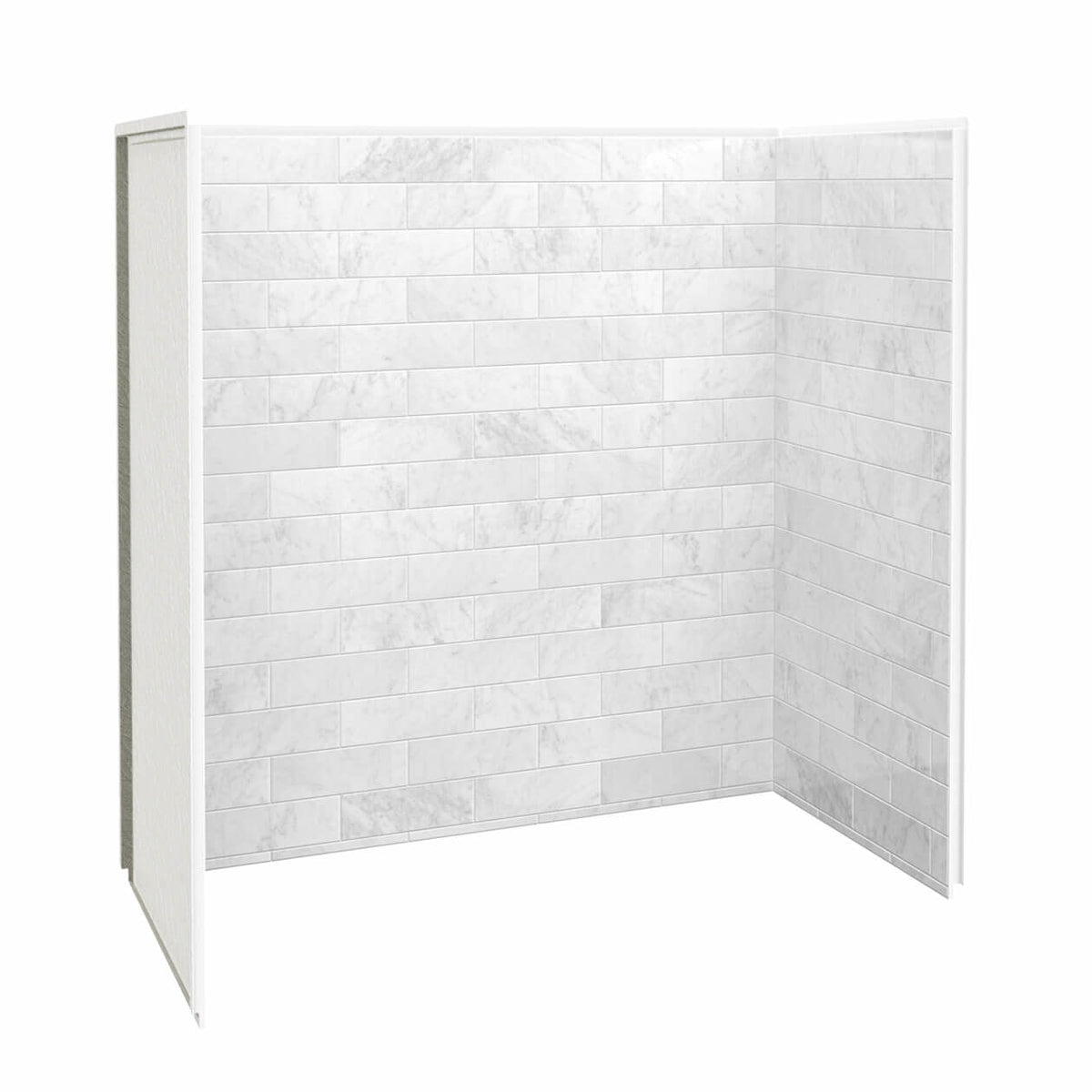 Maax Utile 6030 Composite Direct-to-Stud Three-Piece Tub Wall Kit - image 2