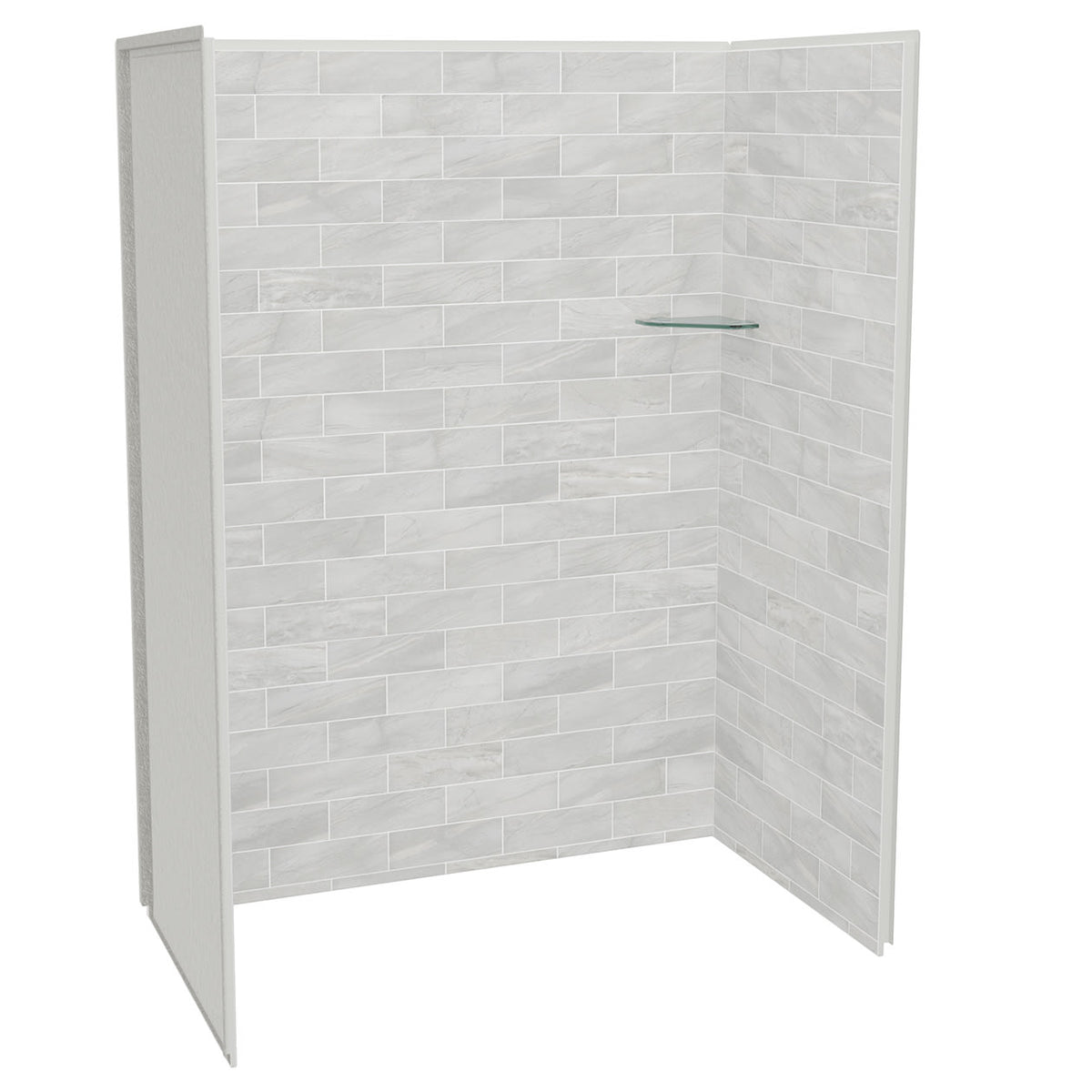Maax Utile 6032 Composite Direct-to-Stud Three-Piece Alcove Shower Wall Kit - image 10