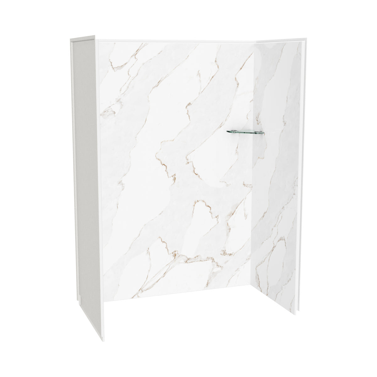 Maax Utile 6032 Composite Direct-to-Stud Three-Piece Alcove Shower Wall Kit - image 13