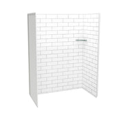 Maax Utile 6032 Composite Direct-to-Stud Three-Piece Alcove Shower Wall Kit