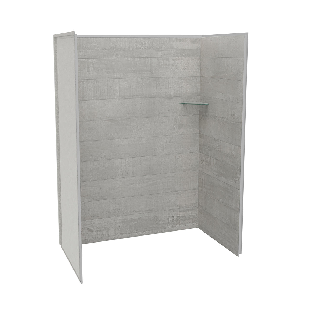 Maax Utile 6032 Composite Direct-to-Stud Three-Piece Alcove Shower Wall Kit - image 3