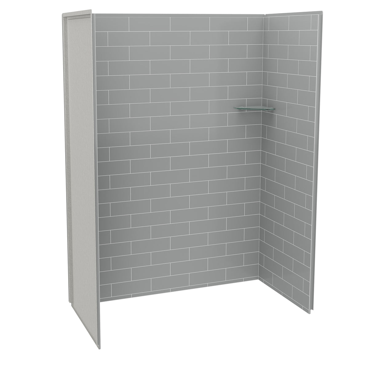 Maax Utile 6032 Composite Direct-to-Stud Three-Piece Alcove Shower Wall Kit - image 4