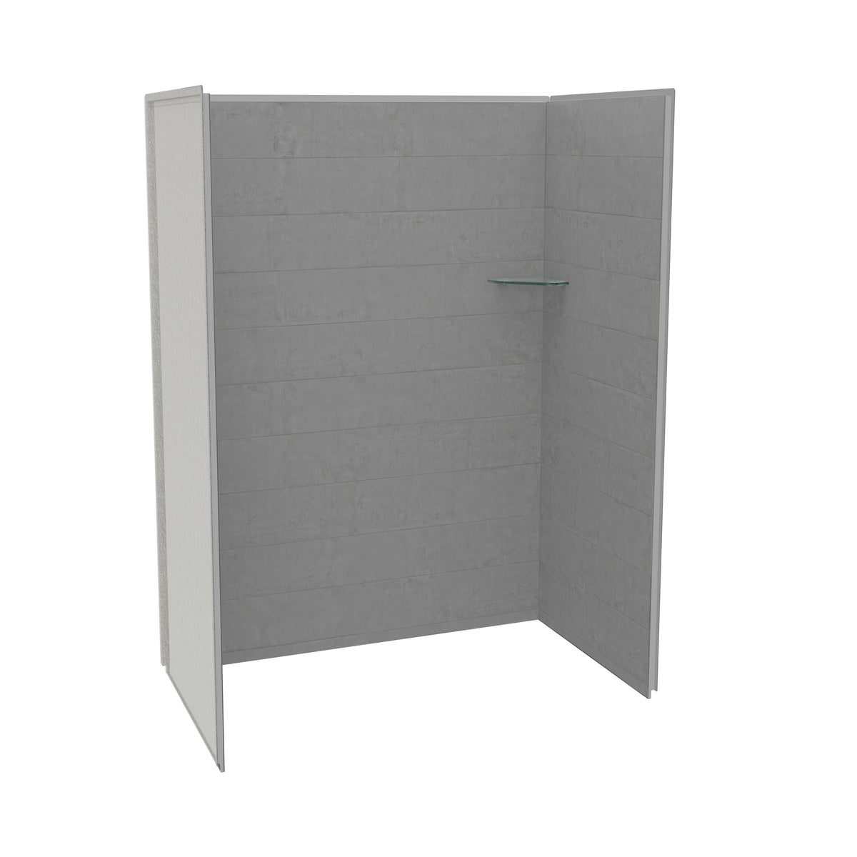 Maax Utile 6032 Composite Direct-to-Stud Three-Piece Alcove Shower Wall Kit - image 4