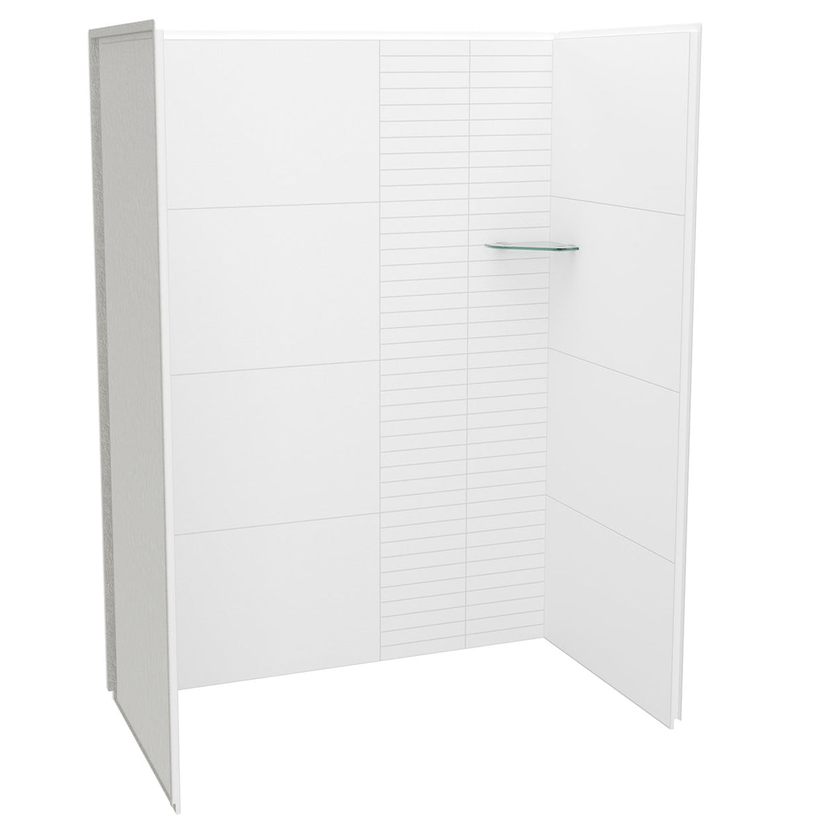 Maax Utile 6032 Composite Direct-to-Stud Three-Piece Alcove Shower Wall Kit - image 6