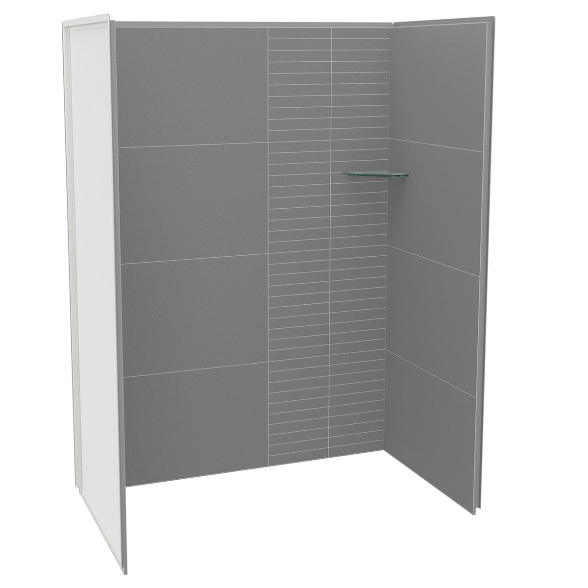 Maax Utile 6032 Composite Direct-to-Stud Three-Piece Alcove Shower Wall Kit - image 7
