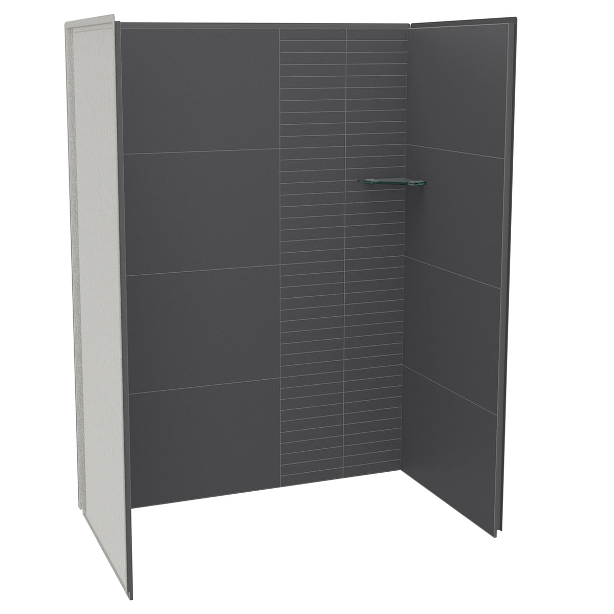 Maax Utile 6032 Composite Direct-to-Stud Three-Piece Alcove Shower Wall Kit - image 8