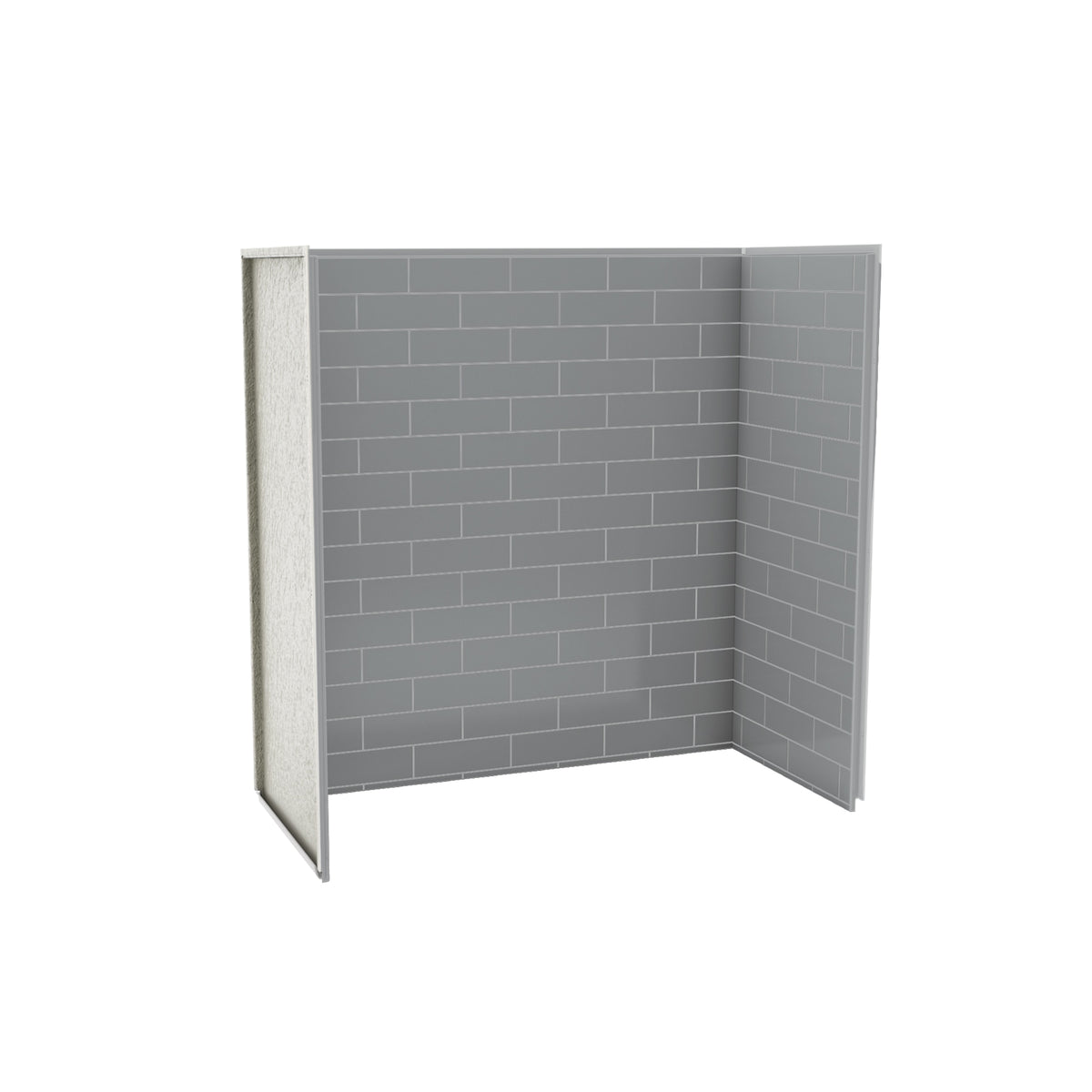 Maax Utile 6032 Composite Direct-to-Stud Three-Piece Tub Wall Kit - image 12