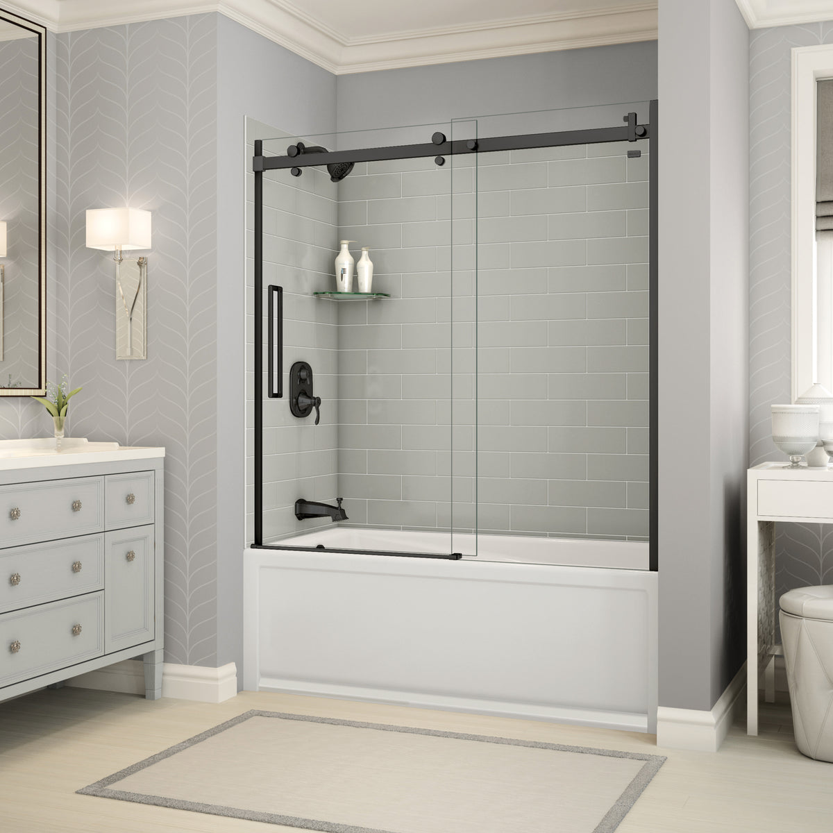Maax Utile 6032 Composite Direct-to-Stud Three-Piece Tub Wall Kit - image 6