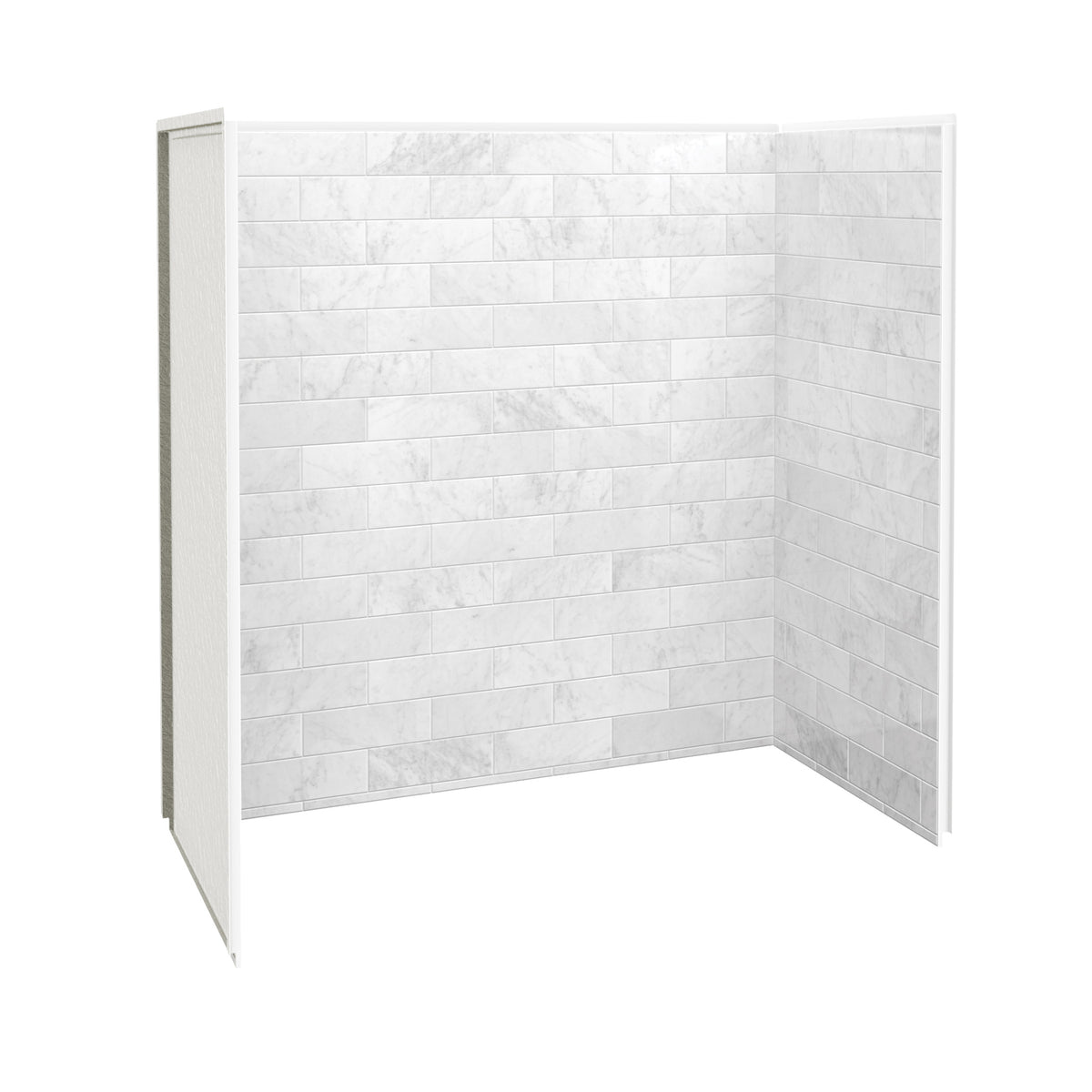 Maax Utile 6032 Composite Direct-to-Stud Three-Piece Tub Wall Kit - image 3