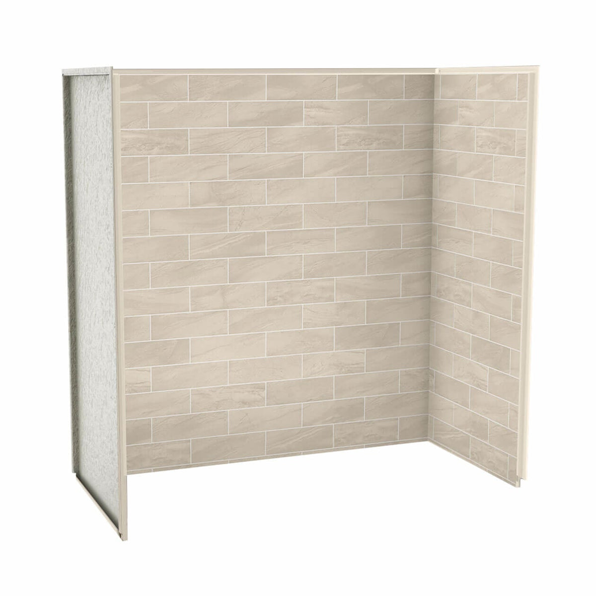 Maax Utile 6032 Composite Direct-to-Stud Three-Piece Tub Wall Kit - image 9