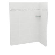 Maax Utile 6032 Composite Direct-to-Stud Two-Piece Corner Shower Wall Kit