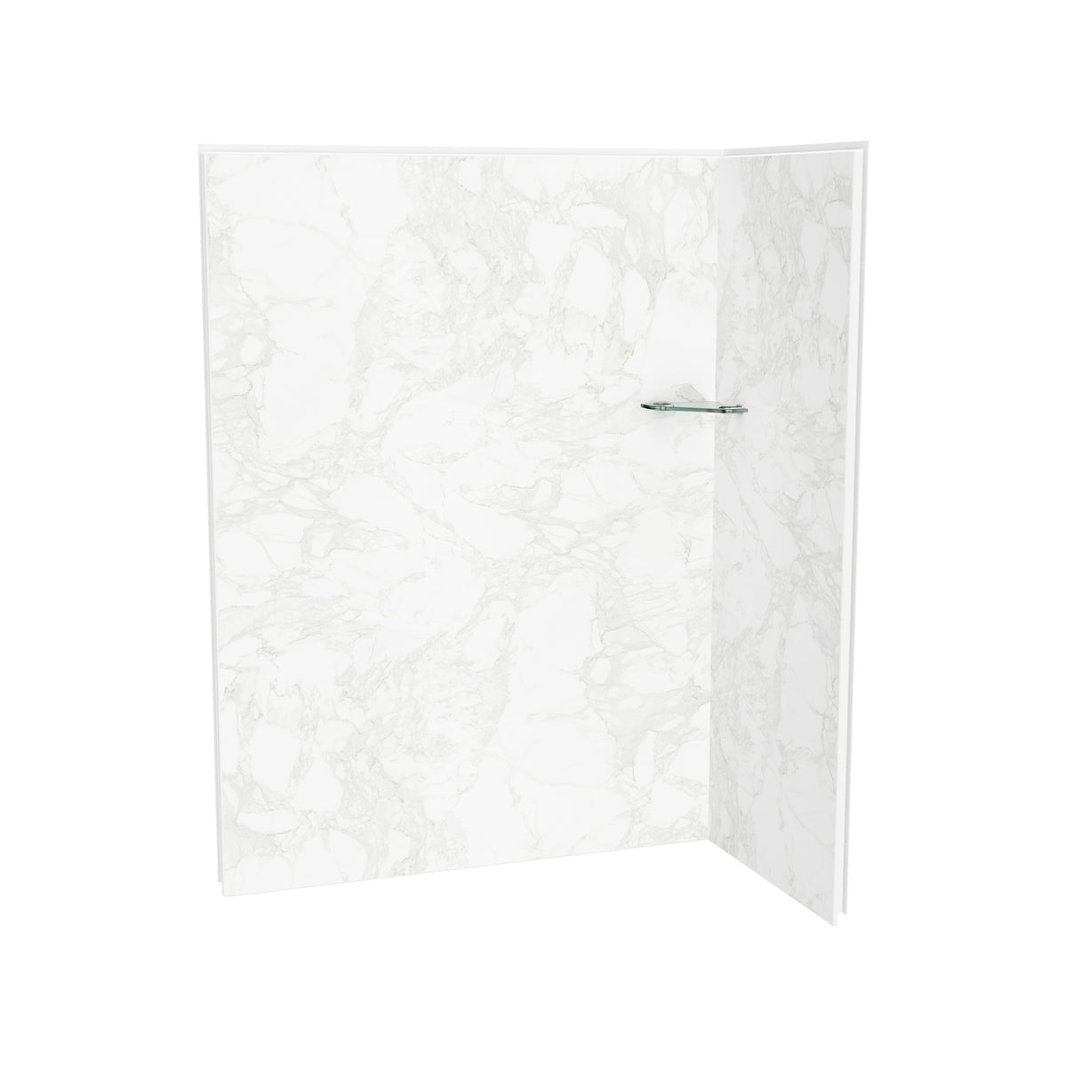 Maax Utile 6032 Composite Direct-to-Stud Two-Piece Corner Shower Wall Kit - image 16
