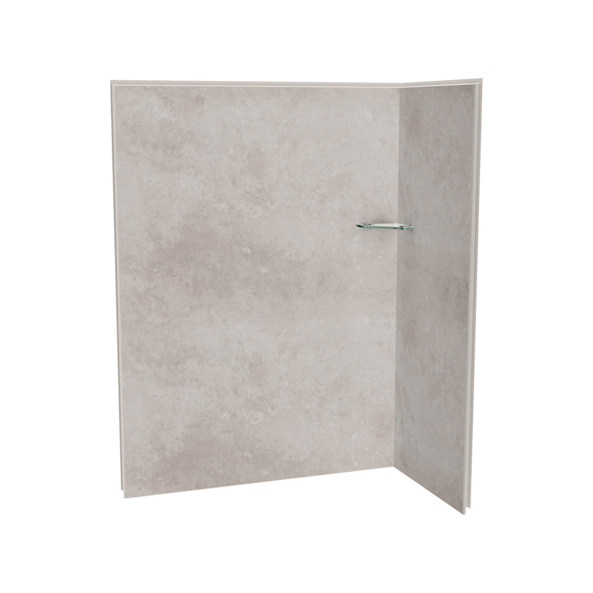 Maax Utile 6032 Composite Direct-to-Stud Two-Piece Corner Shower Wall Kit - image 19