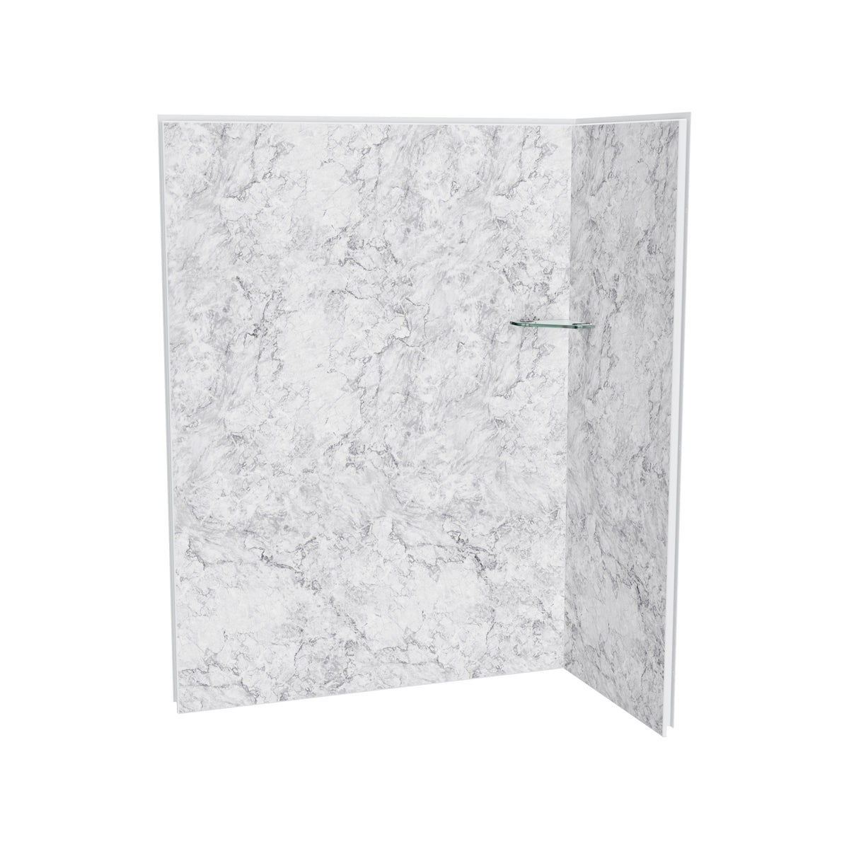 Maax Utile 6032 Composite Direct-to-Stud Two-Piece Corner Shower Wall Kit - image 21