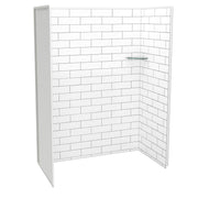 Maax Utile 6036 Composite Direct-to-Stud Three-Piece Alcove Shower Wall Kit