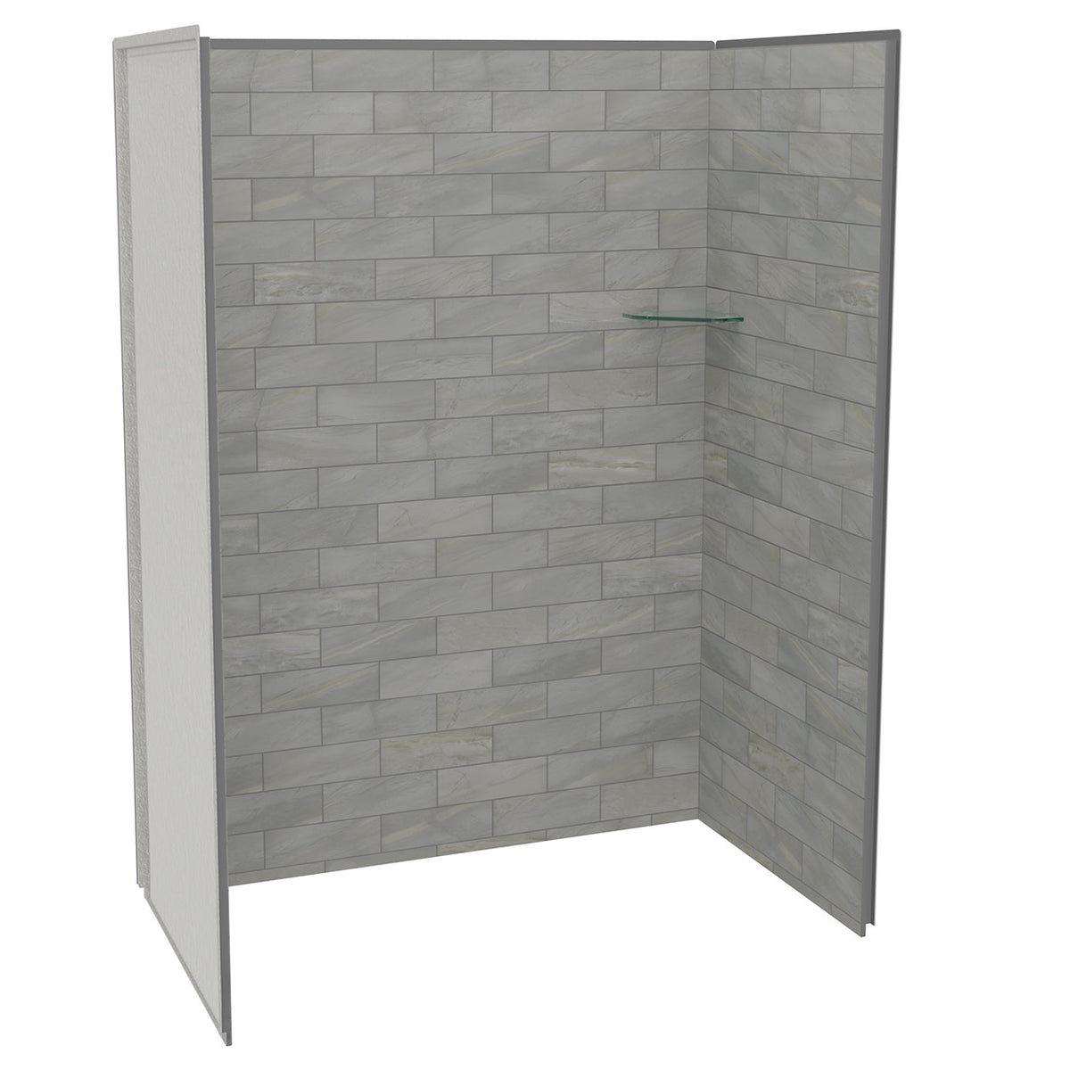Maax Utile 6036 Composite Direct-to-Stud Three-Piece Alcove Shower Wall Kit - image 11